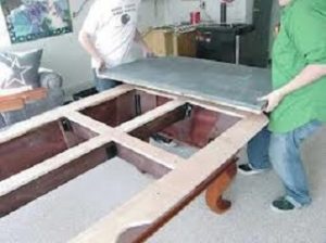How much does it cost to move a pool table in Stockton?